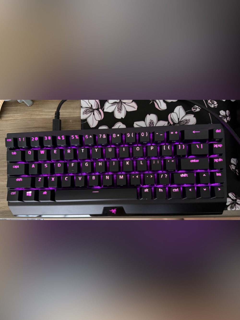 Razer Blackwidow V3 Mini Hyperspeed - Yellow Switch